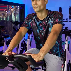 Abstract Activewear T-Shirt