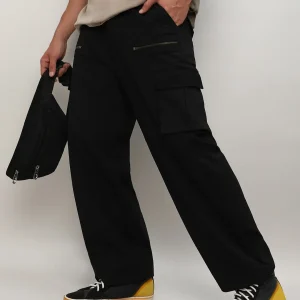 Straight Fit Cargo Trousers