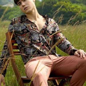 Impressionistic Foliage Shirt