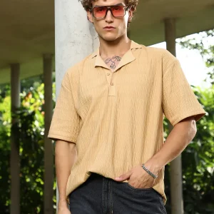 Bubble Cuban Polo T-Shirt
