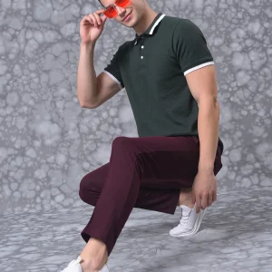Trackpants With Self-Design Piping