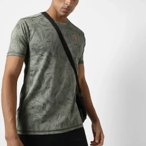 Printed Activewear T-Shirt