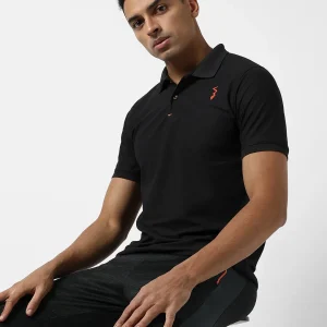 Basic Activewear Polo T-Shirt