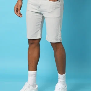 Chino Denim Shorts